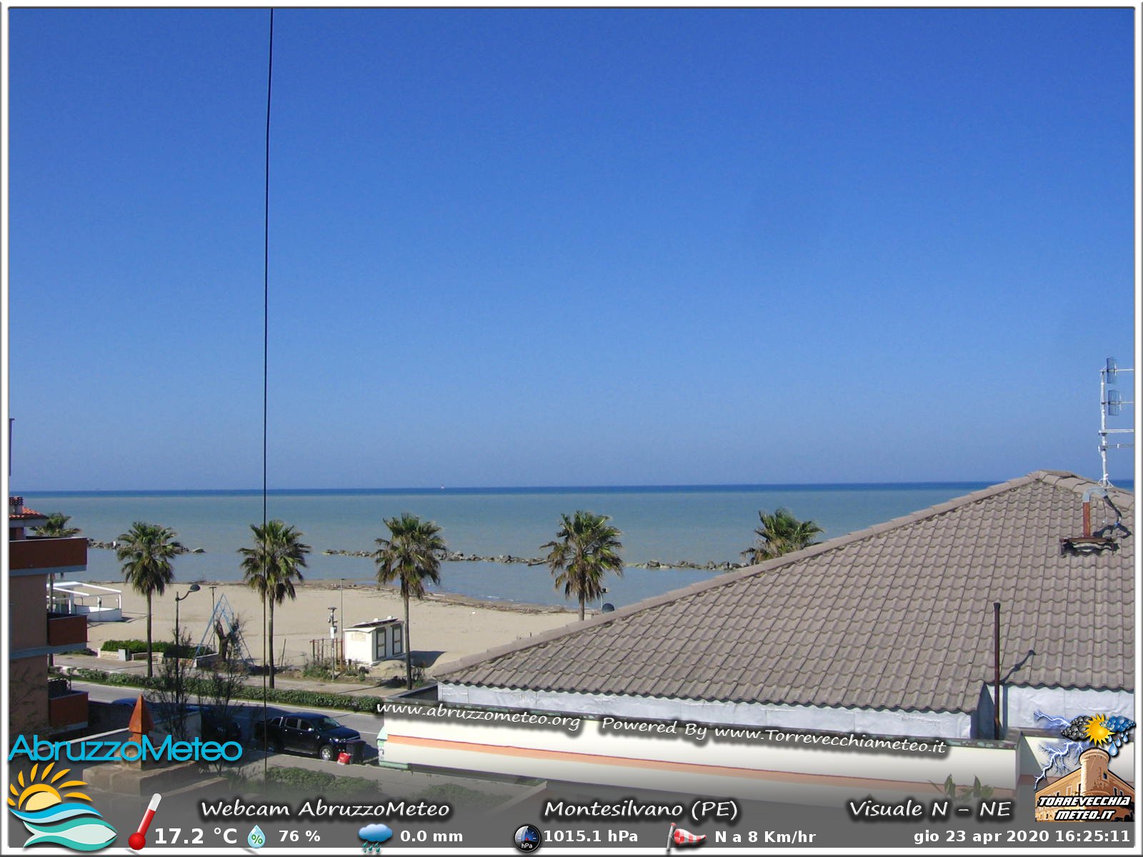 Click per Ingrandire Webcam Città S'Angelo